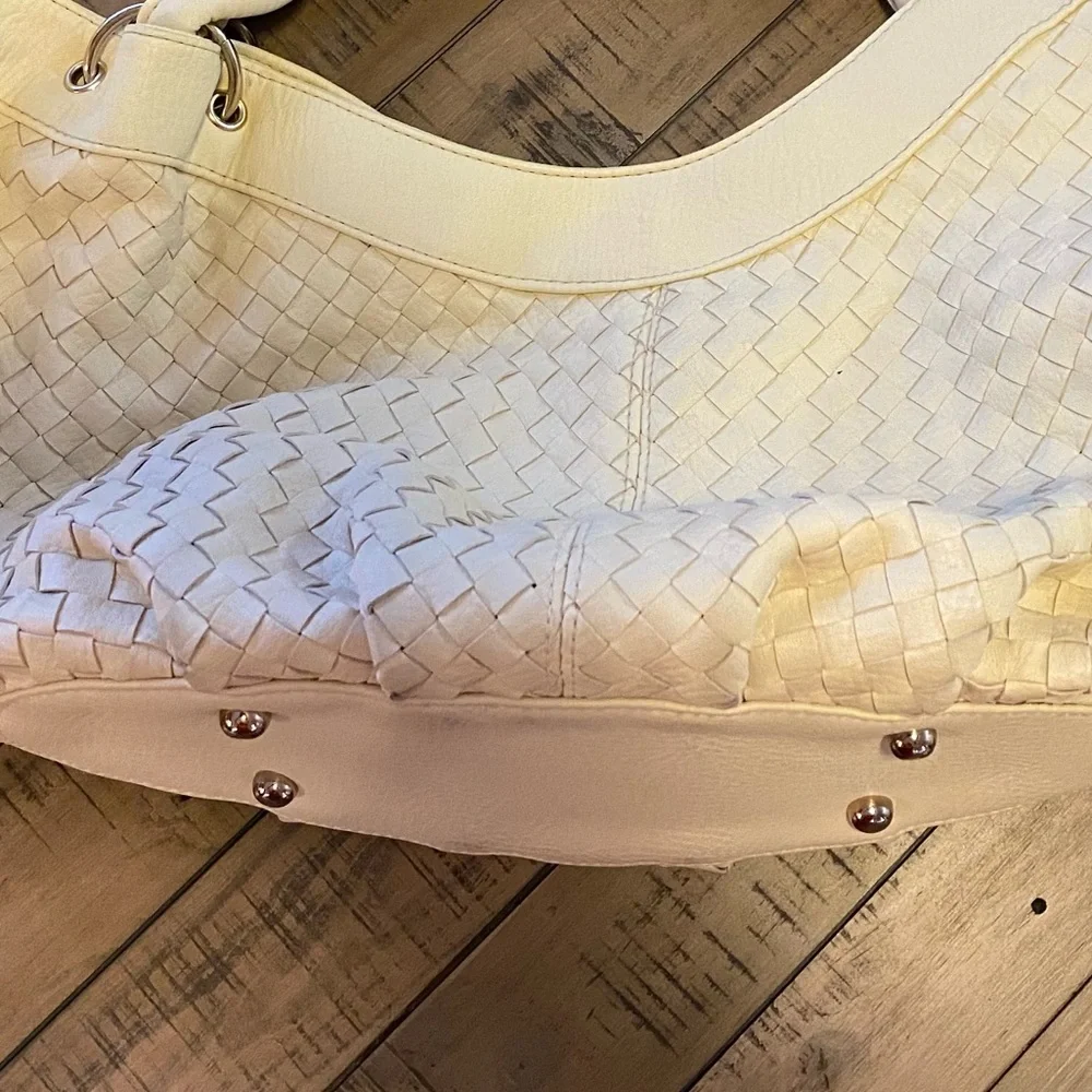 🤩 NWOT Loeffler Randall For Target Bag 🤩 Woven Bottega Veneta Lookalike! - Picture 3 of 8